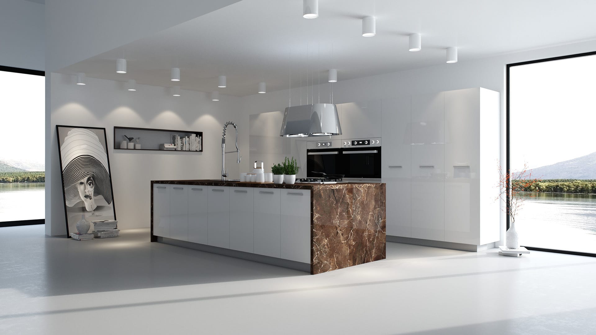 centro kitchen, κουζίνα, design collection, μοντέρνα κουζίνα, panna cotta