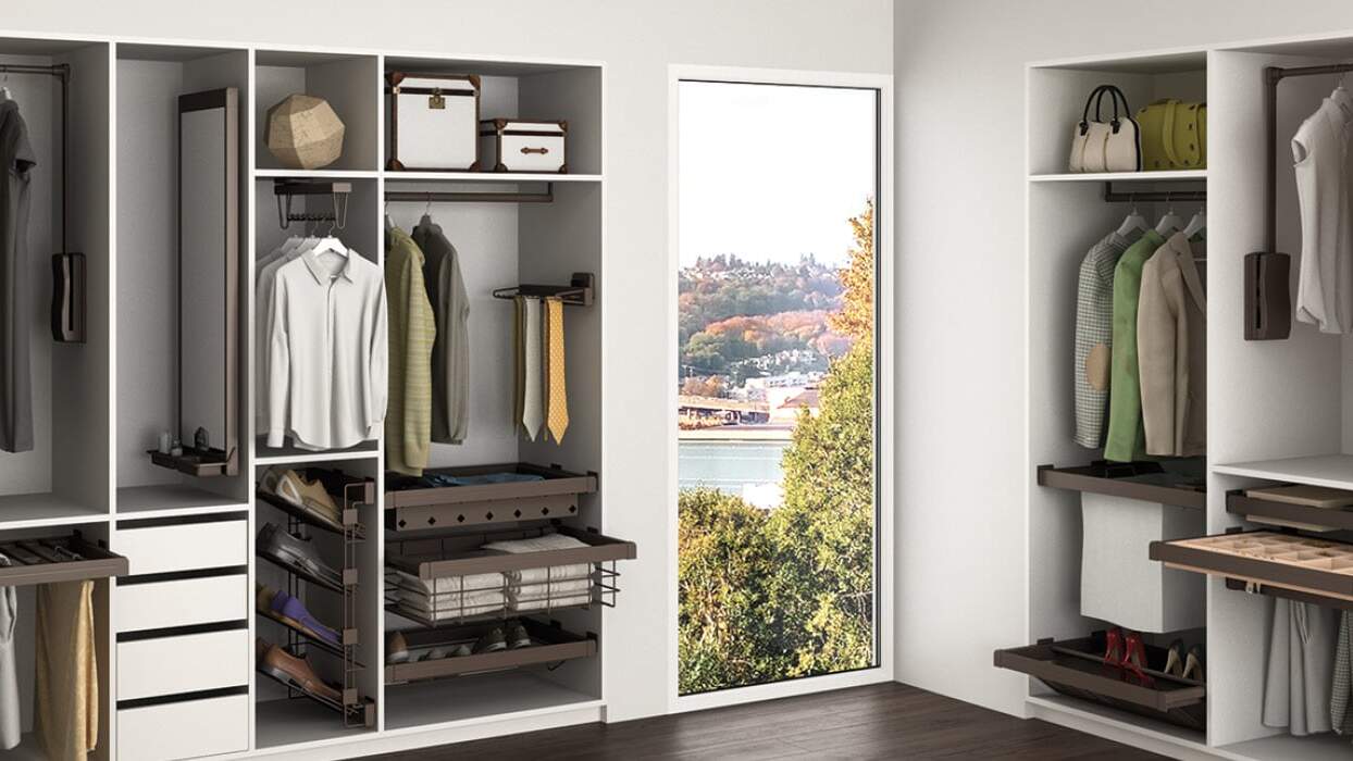 centro kitchen, wardrobe, walk in closet