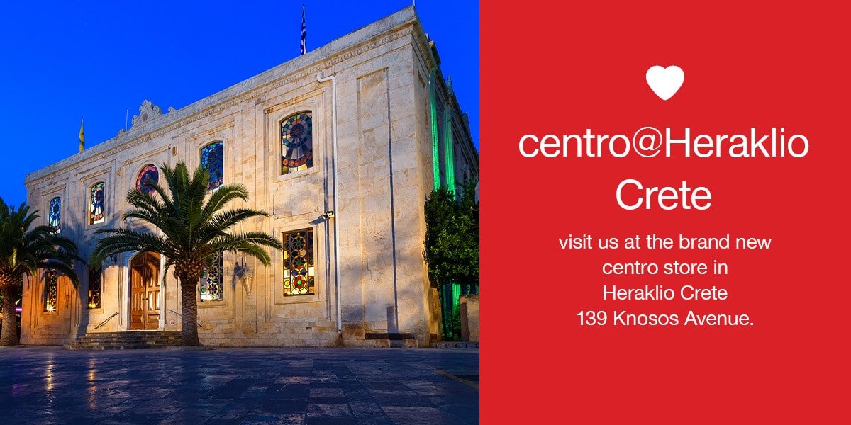 New Centro store in Heraklion, Crete