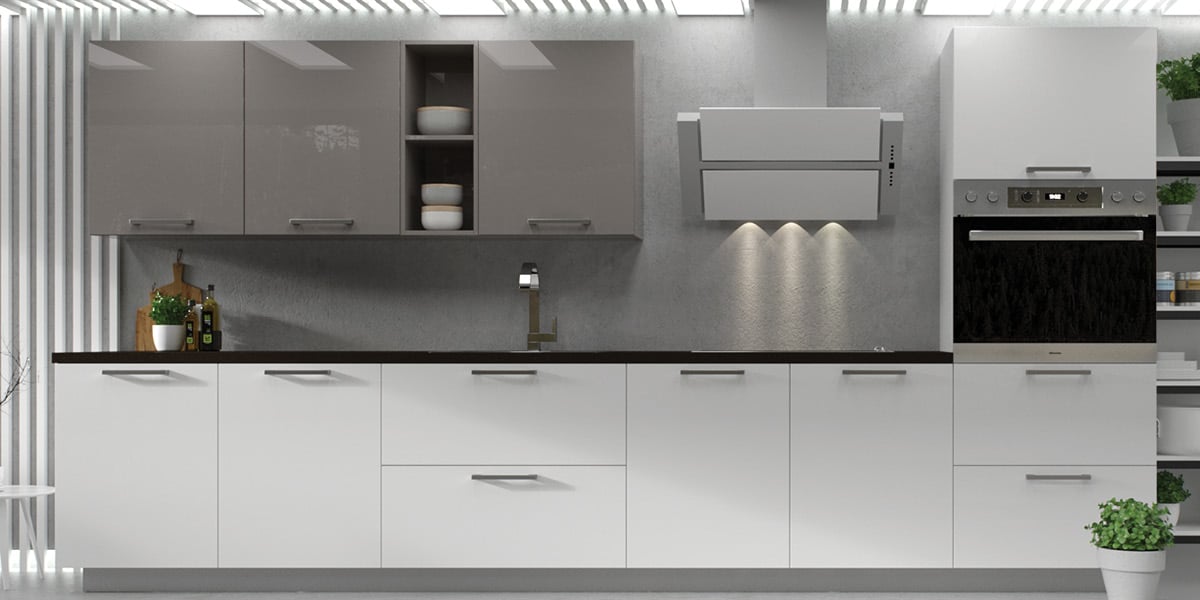 Linear kitchen: everything you need to know about this kitchen design