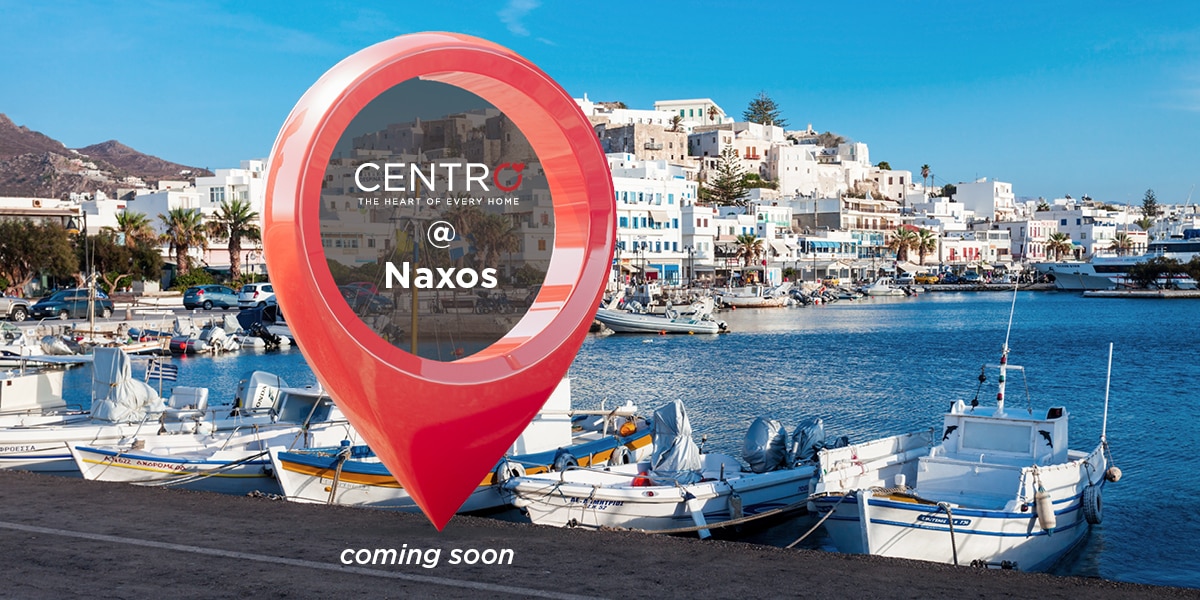 CENTRO new store Naxos kitchen furniture wardrobe living