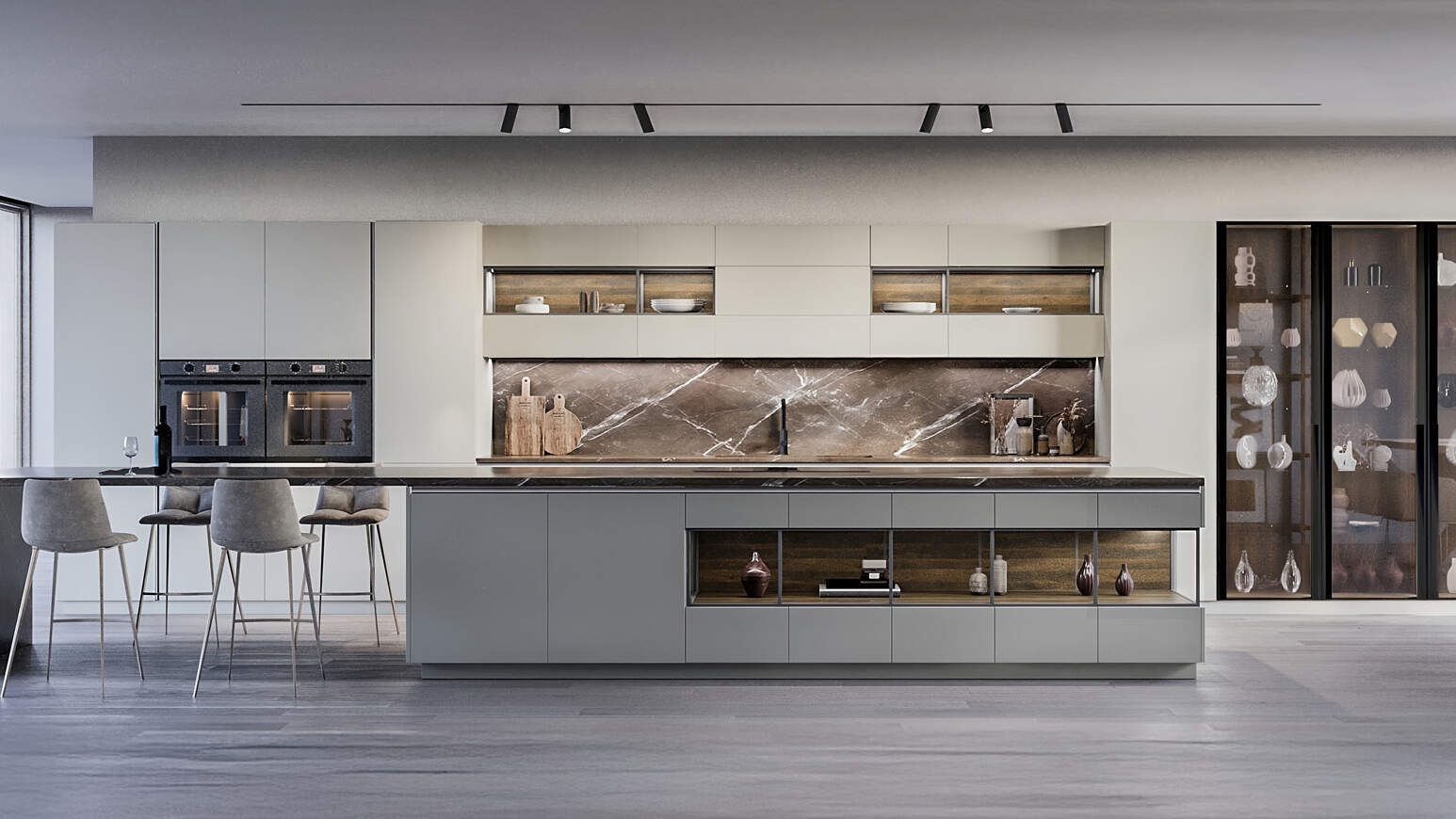 centro kitchen μοντέρνα κουζίνα mousse