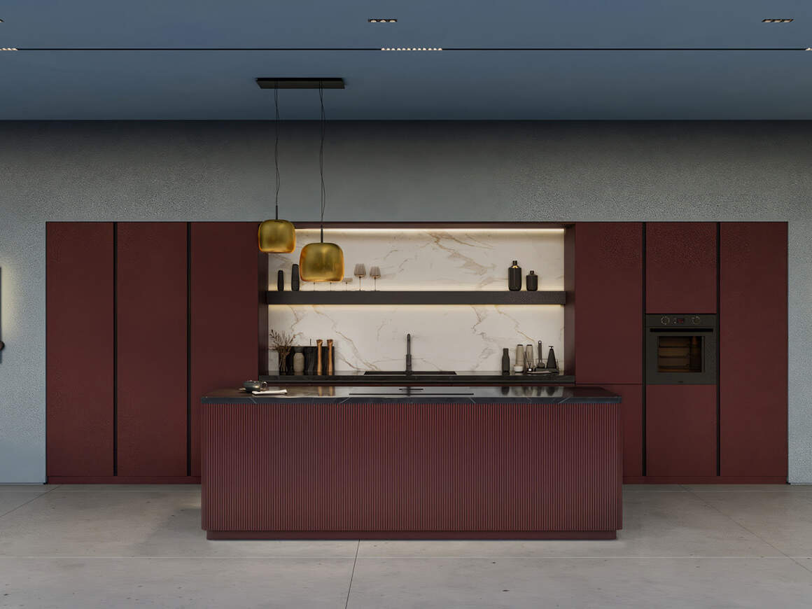 centro Kitchen μοντέρνα κουζίνα truffle