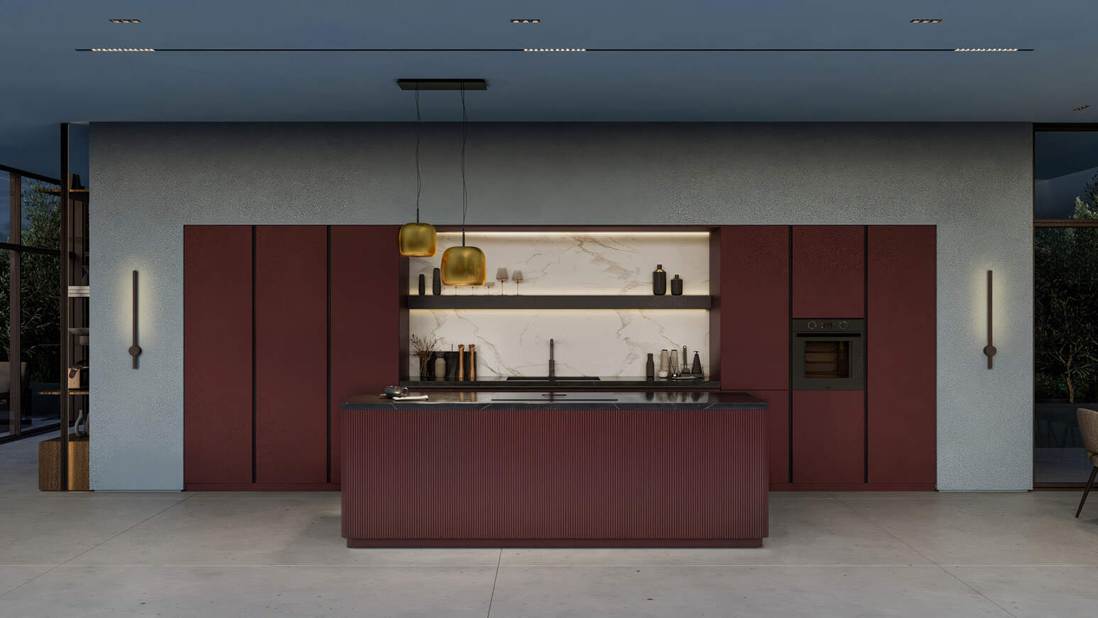 centro Kitchen μοντέρνα κουζίνα truffle